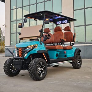 Forward-Facing 4-Seater Golf Cart