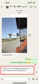 Customer testimonial