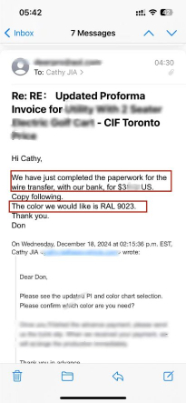 Customer testimonial